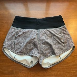 gray lululemon speed ups!